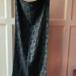 Large black Shady Character Scarf